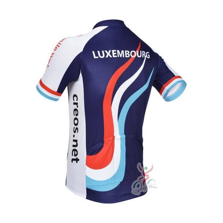 Maillot Ciclista Corto de Luxembourg: Comodidad y Estilo para tus Rutas