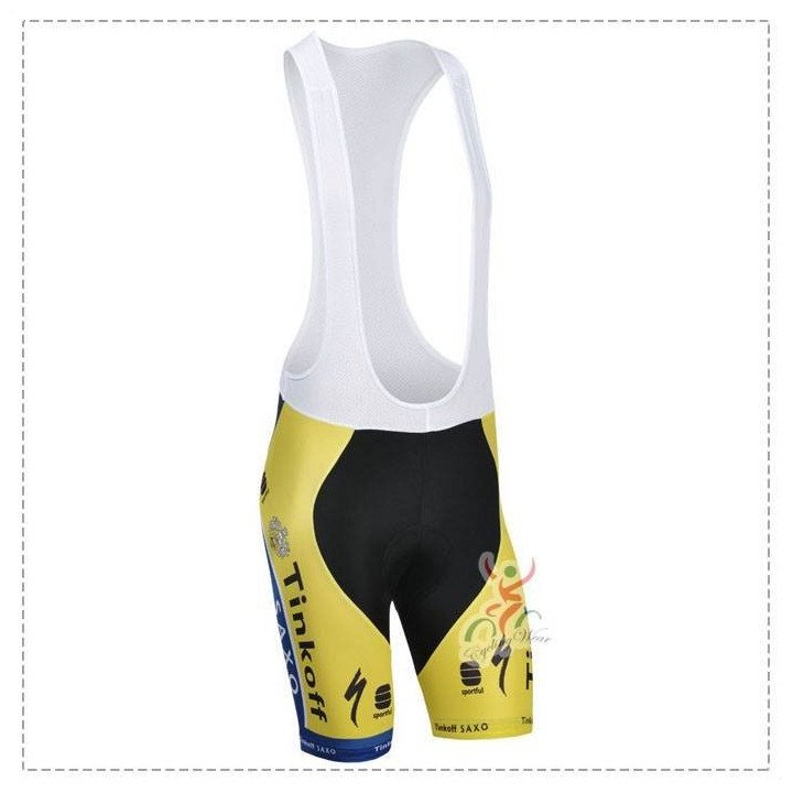 Culotte corto de ciclismo Saxo Bank para sentirte cómodo en cada pedalada