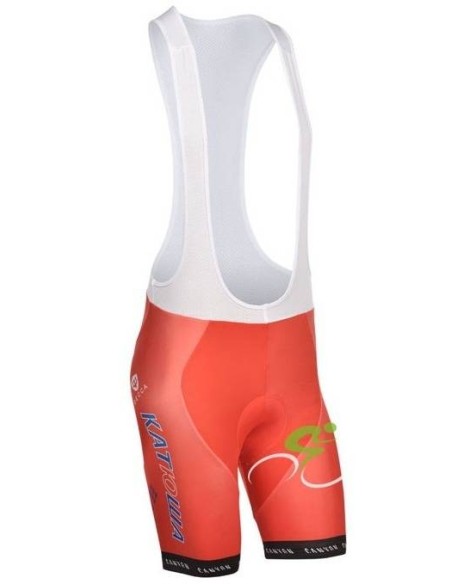 Culotte corto Katusha para ciclistas cómodos y estilizados