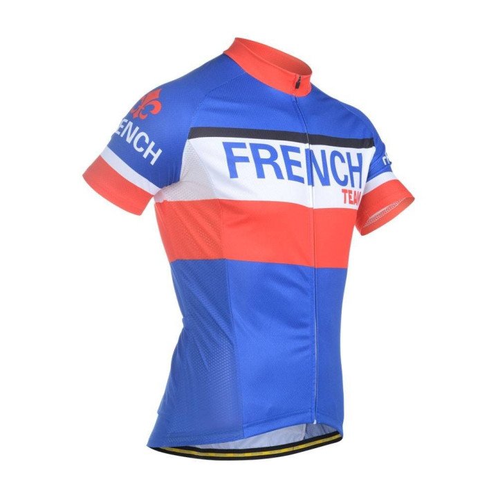 Maillot ciclista corto para disfrutar de tus rutas en Francia