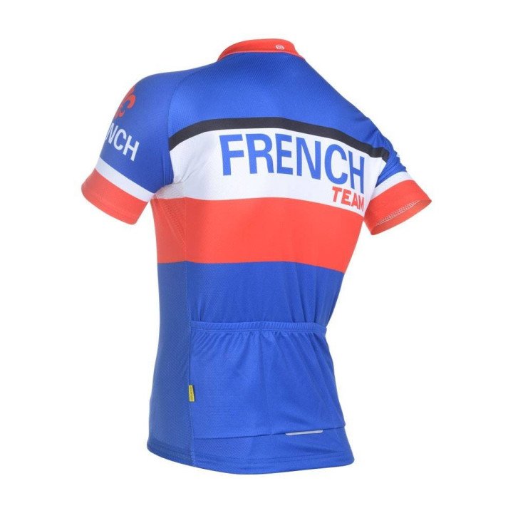 Maillot ciclista corto para disfrutar de tus rutas en Francia