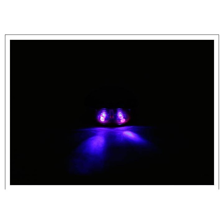 Luz LED trasera para bicicleta con 7 modos y láser para mayor seguridad