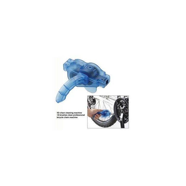 Limpiador de cadenas para bicicletas, fácil y efectivo