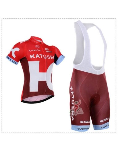 Ropa de ciclismo Katusha para el verano a buen precio