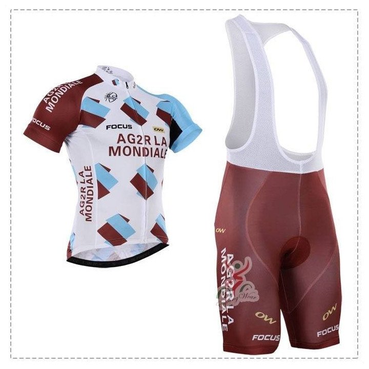 Ropa de ciclismo de verano AG2R: comodidad y estilo para tus rutas