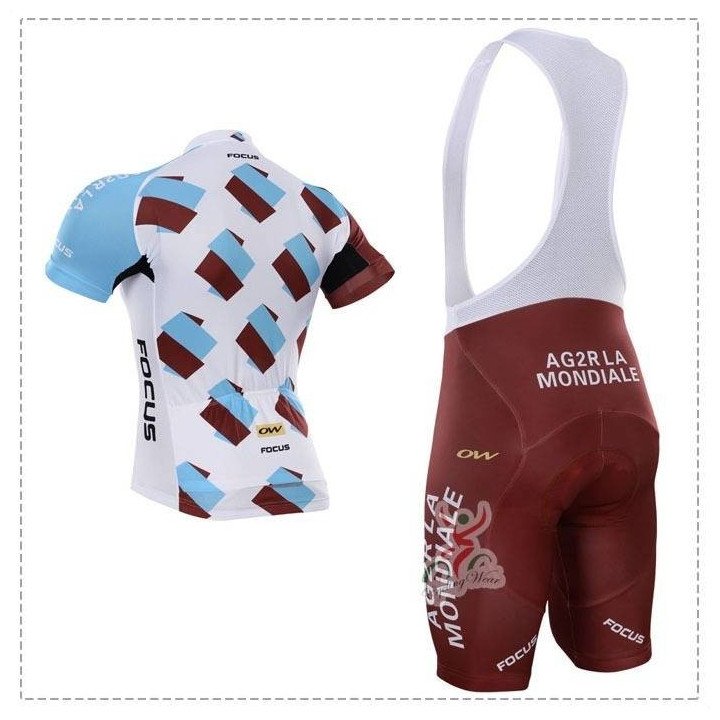Ropa de ciclismo de verano AG2R: comodidad y estilo para tus rutas