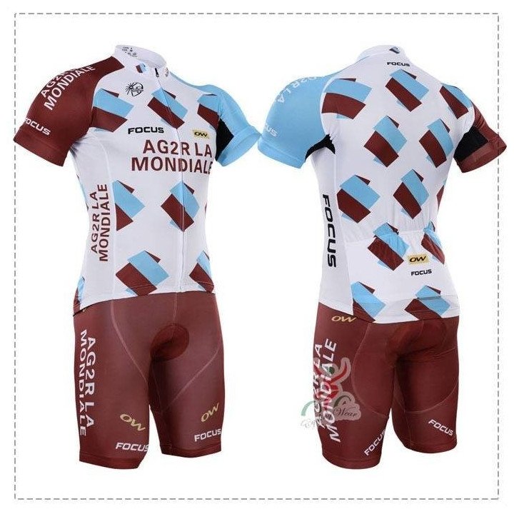 Ropa de ciclismo de verano AG2R: comodidad y estilo para tus rutas