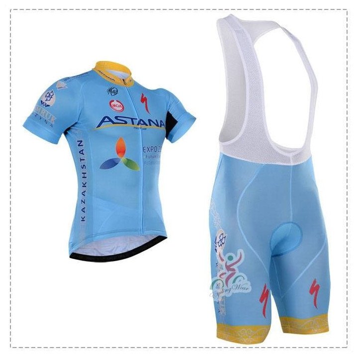 Ropa de Ciclismo de Verano Astana: Conjuntos Cortos para tus Rutas