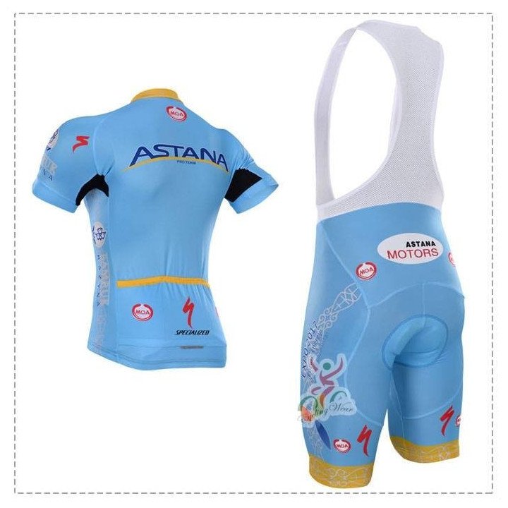 Ropa de Ciclismo de Verano Astana: Conjuntos Cortos para tus Rutas