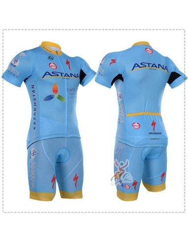 Ropa de Ciclismo de Verano Astana: Conjuntos Cortos para tus Rutas
