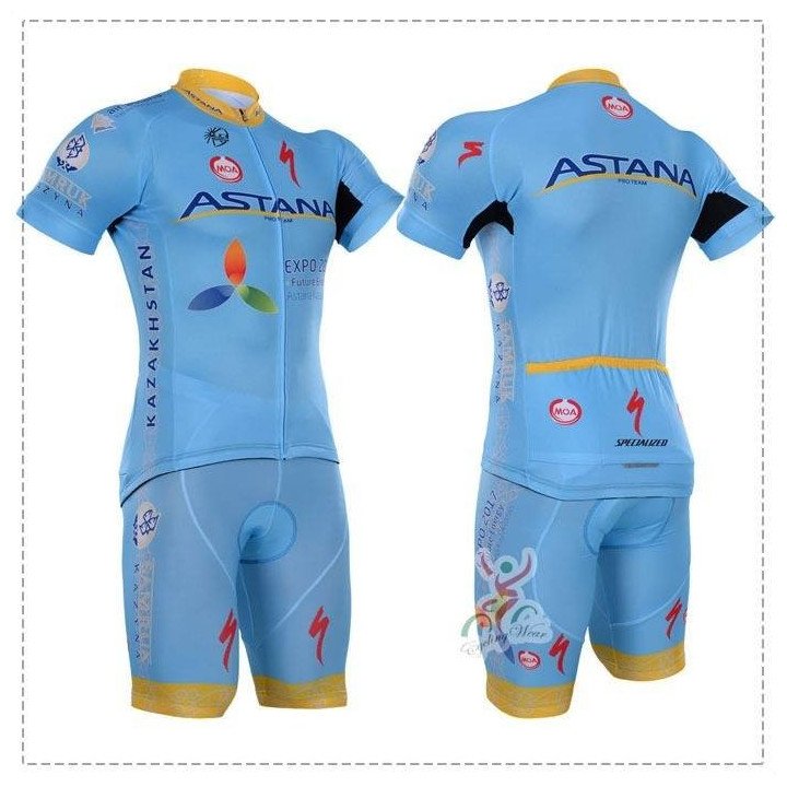 Ropa de Ciclismo de Verano Astana: Conjuntos Cortos para tus Rutas