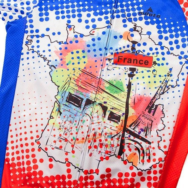 Ropa de Ciclismo de Verano Miloto France a Buen Precio