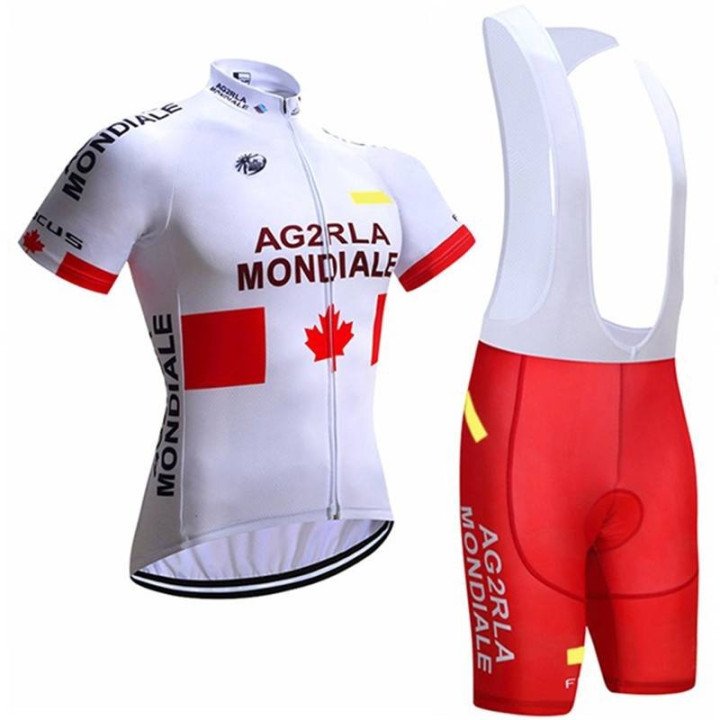 Ropa de ciclismo de verano AG2R para disfrutar al máximo en tus rutas