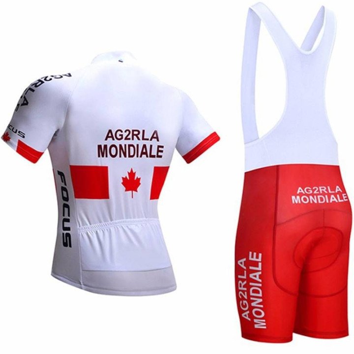 Ropa de ciclismo de verano AG2R para disfrutar al máximo en tus rutas