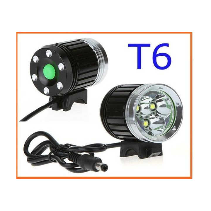 Linterna LED para bici de 3800 lúmenes, ideal para iluminar tus paseos