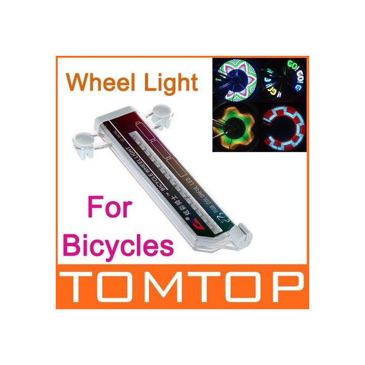 Luces LED coloridas para tu bicicleta, pedalea con estilo