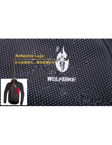Chaqueta térmica de ciclismo WOLFBIKE: comodidad y estilo en tus rutas