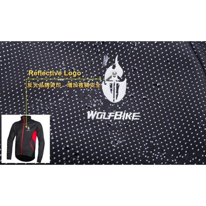 Chaqueta térmica de ciclismo WOLFBIKE: comodidad y estilo en tus rutas