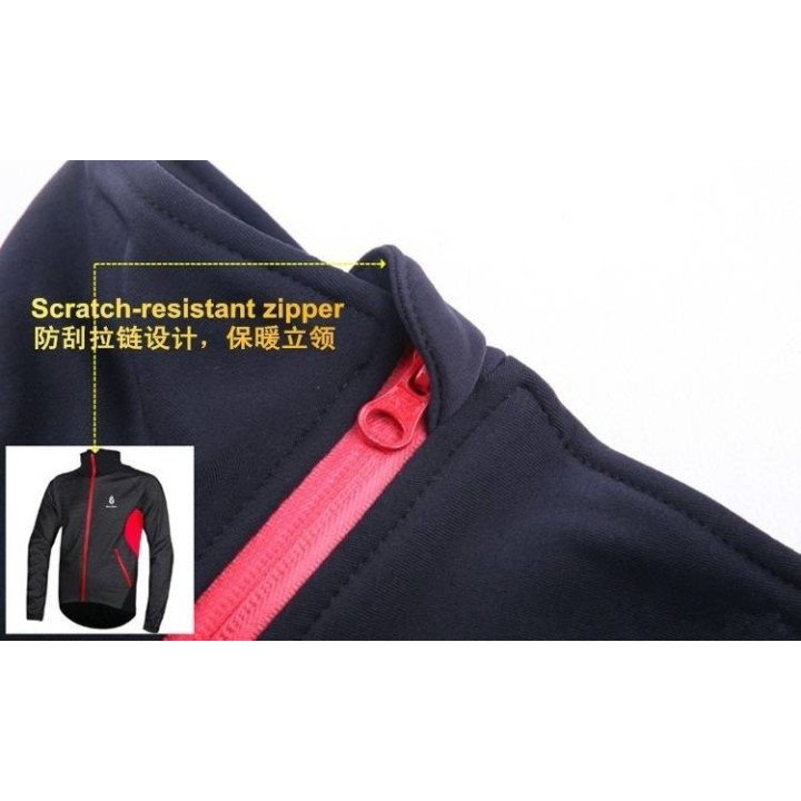 Chaqueta térmica de ciclismo WOLFBIKE: comodidad y estilo en tus rutas