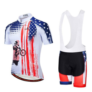 Equipación de ciclismo corta con tirantes para disfrutar al máximo en la ruta