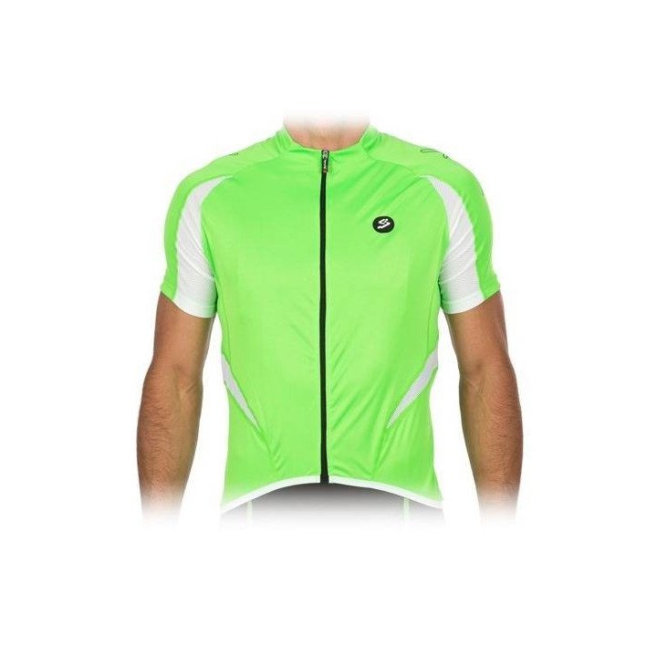 Maillot Spiuk Tean Men en Verde: Comodidad y Estilo para Ciclismo