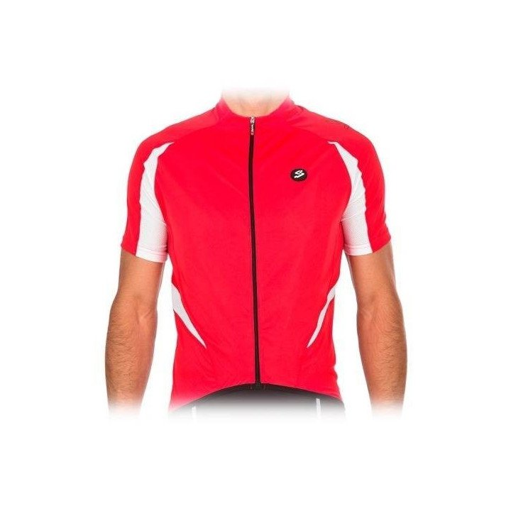 Maillot Ciclista Spiuk Tean Men en Rojo, comodidad y estilo para tus rutas
