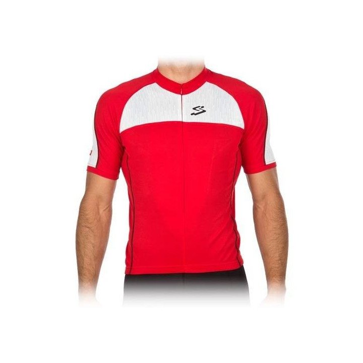 Maillot Ciclista Spiuk Race para Hombre en Rojo: Comodidad y Estilo en Cada Paseo