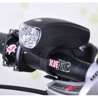 Luz Delantera para Bicicleta con 5 LED y Funciones Variadas