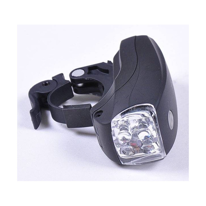 Luz Delantera para Bicicleta con 5 LED y Funciones Variadas