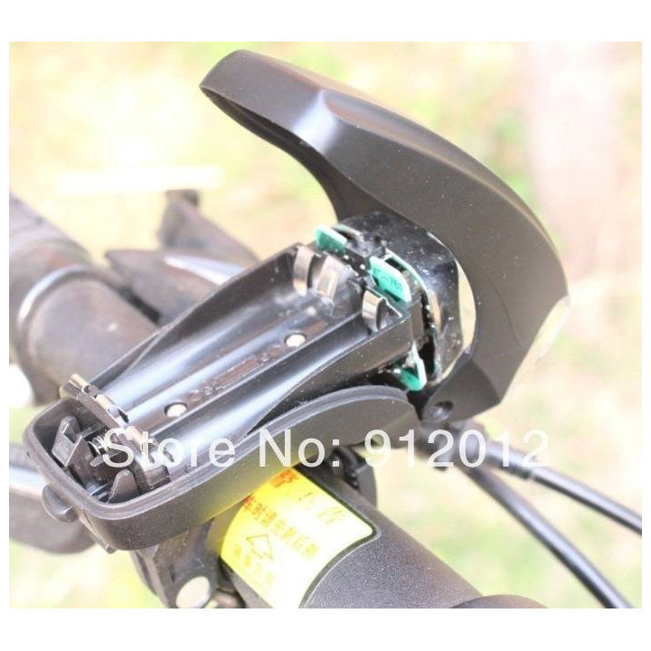 Luz Delantera para Bicicleta con 5 LED y Funciones Variadas