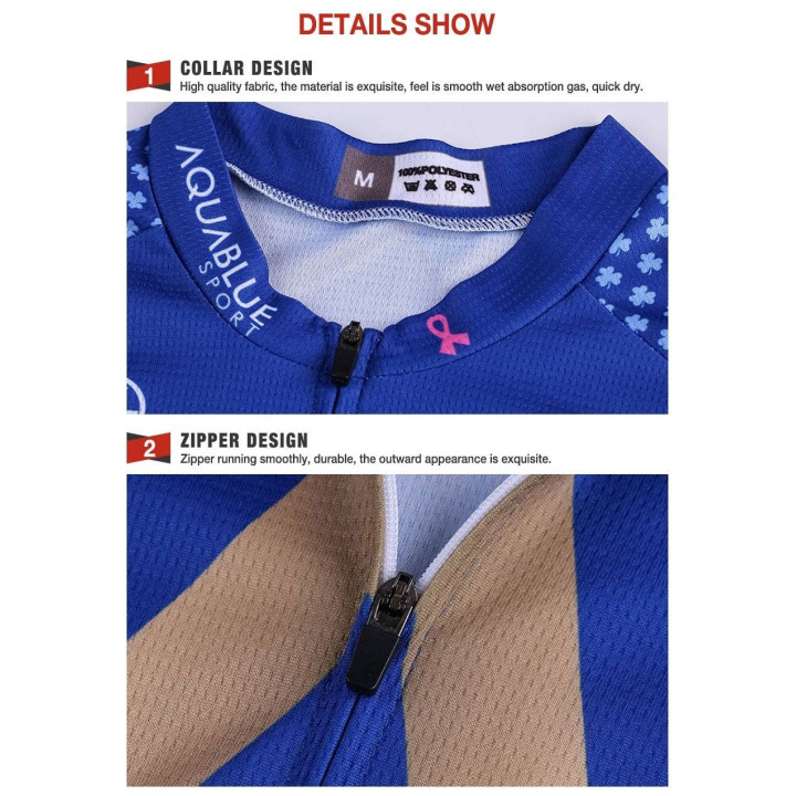 Ropa de ciclismo sin mangas Aquablue para disfrutar del pedaleo