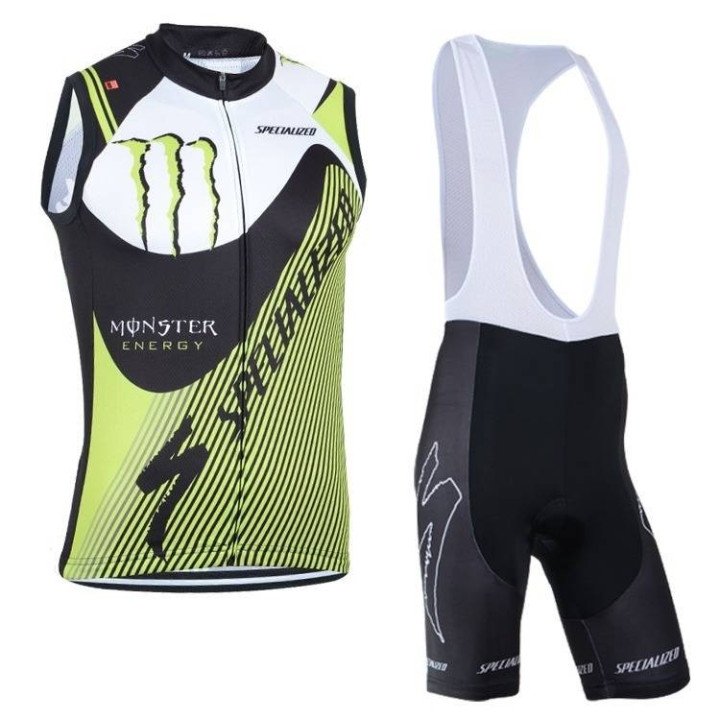 Ropa de Ciclismo sin Mangas Monster a Buen Precio para Este 2023