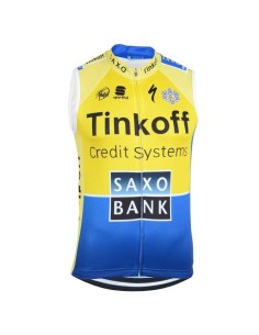 Ropa de Ciclismo Sin Mangas Saxo Bank a Buen Precio en 2023