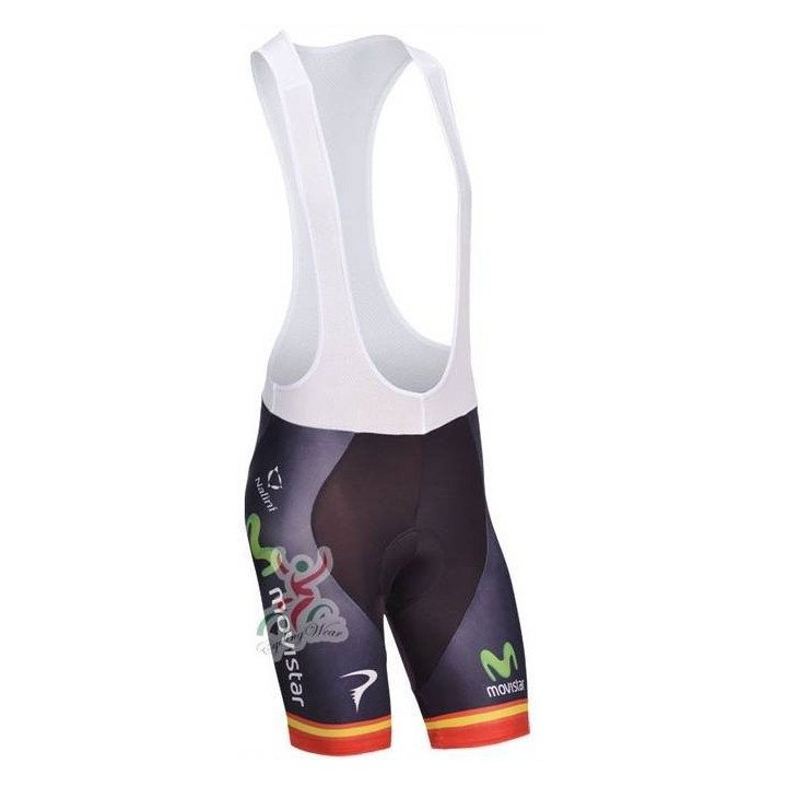 Culotte corto de ciclismo Movistar para disfrutar tus rutas