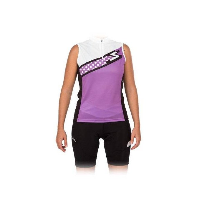 Maillot Spiuk Race para Mujeres en Violeta, Ideal para el Verano