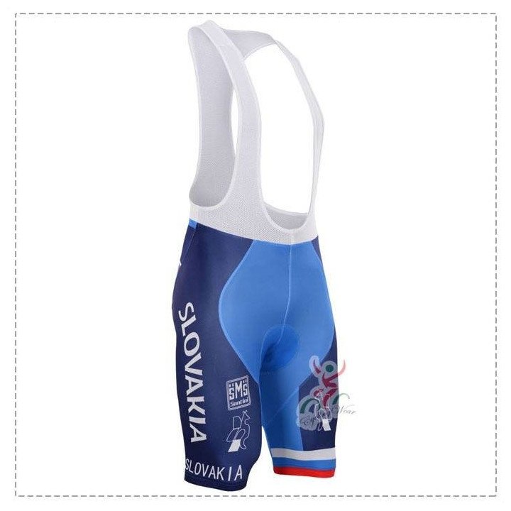 Culotte de ciclismo corto Slovakia para pedalear cómodo y fresco