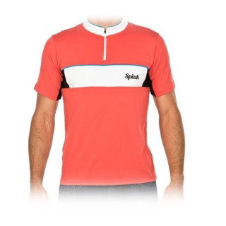 Maillot Spiuk Urban para ciclistas: comodidad y estilo en rojo
