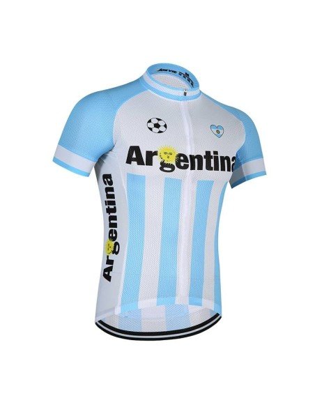 Maillot de Ciclismo Argentina para el Mundial, cómodo y fresco