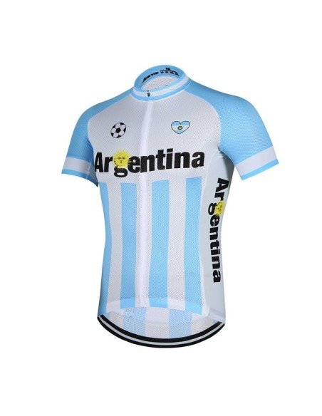 Maillot de Ciclismo Argentina para el Mundial, cómodo y fresco