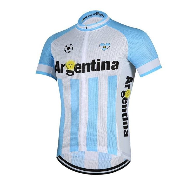 Maillot de Ciclismo Argentina para el Mundial, cómodo y fresco