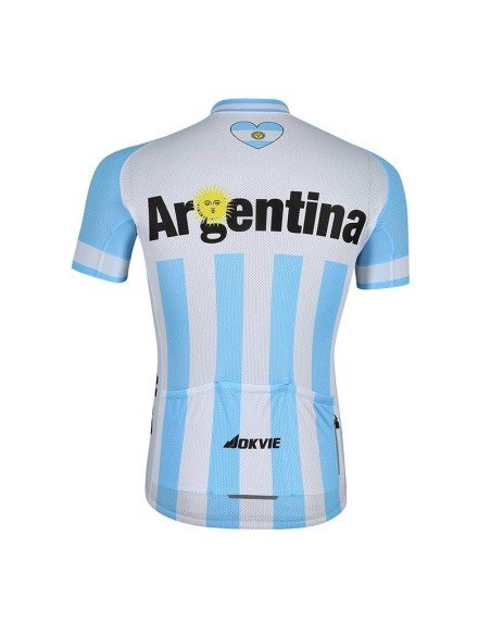 Maillot de Ciclismo Argentina para el Mundial, cómodo y fresco