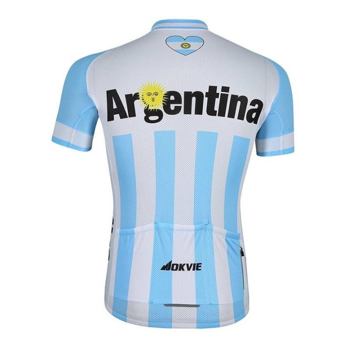 Maillot de Ciclismo Argentina para el Mundial, cómodo y fresco