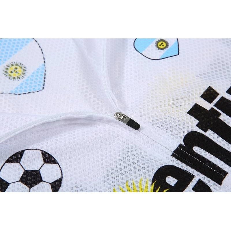 Maillot de Ciclismo Argentina para el Mundial, cómodo y fresco