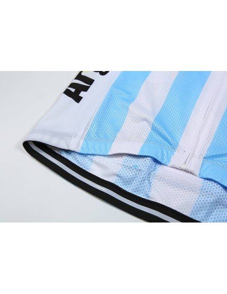 Maillot de Ciclismo Argentina para el Mundial, cómodo y fresco