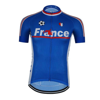 Maillot ciclista de Francia para el mundial, cómodo y fresco