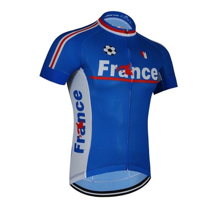 Maillot ciclista de Francia para el mundial, cómodo y fresco