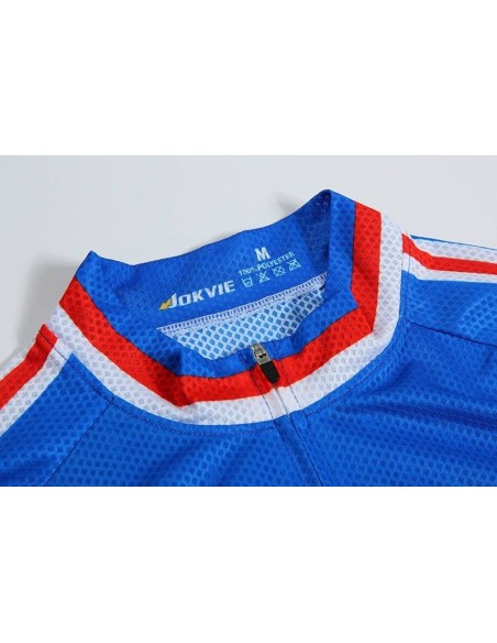 Maillot ciclista de Francia para el mundial, cómodo y fresco