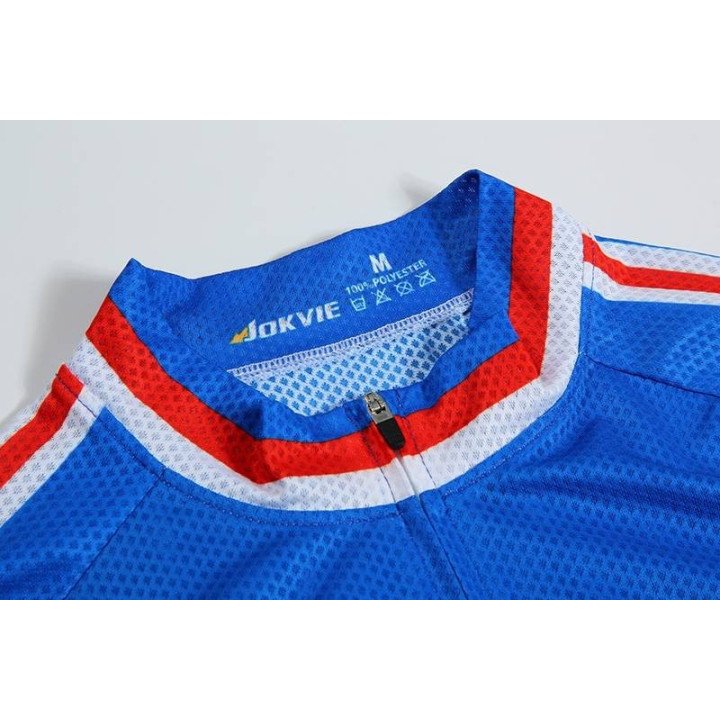 Maillot ciclista de Francia para el mundial, cómodo y fresco