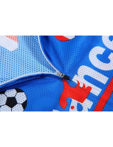 Maillot ciclista de Francia para el mundial, cómodo y fresco