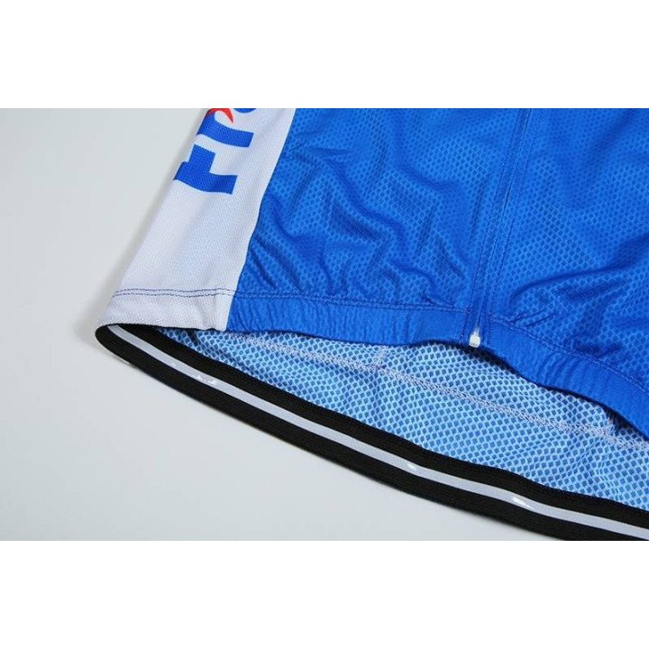 Maillot ciclista de Francia para el mundial, cómodo y fresco